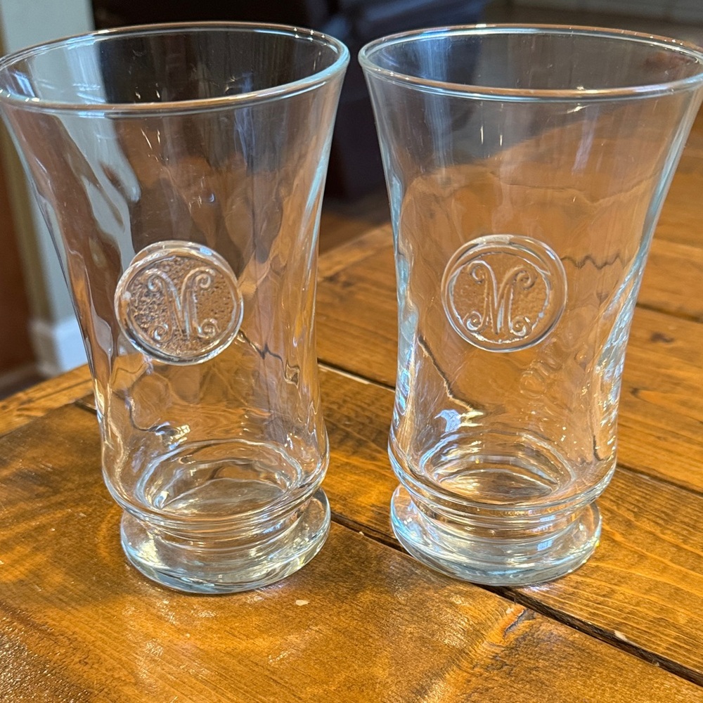 “M” Skyros Legado Tumbler- set of 2